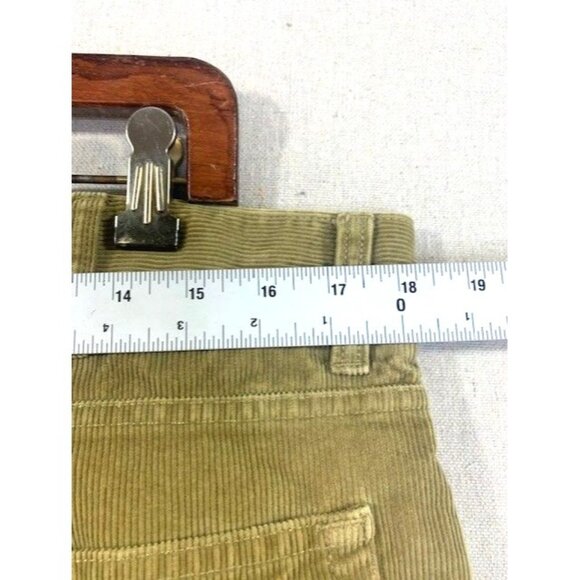 L.L. Bean Men's Natural Fit Tan Corduroy Pants 36W X 29L Straight Leg - Picture 5 of 8